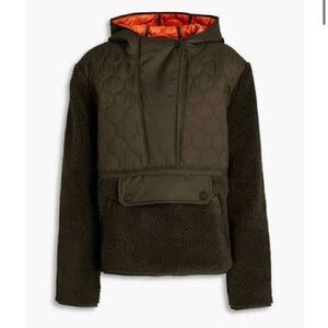 NWT VERONICA BEARD Leo Sherpa Quilted Pullover Sz XS